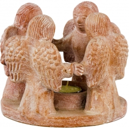 Ceramic T Light Holder  Circle of Angels (Each)