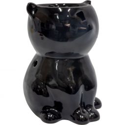 Ceramic Oil Burner - Black Cat - Large (Each)