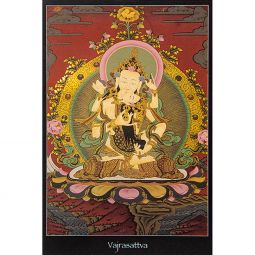 Nepalese Altar Information Card - Vajrasattva (Each)