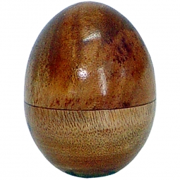 Wood Egg Shaker  Plain  (each)