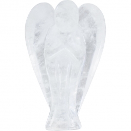 Stone Carving Figurine - 1.75 " - Clear Qtz Angel (Each)
