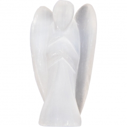Stone Carving Figurine - 1.75"  - Selenite Angel (Each)
