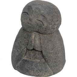 Volcanic Stone Statue - Mini Happy Jizo Buddha (Each)