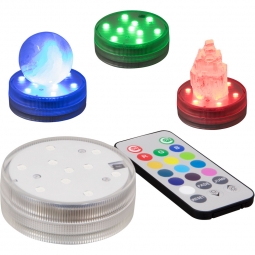 Submersible LED Light Base w/Remote - 16 Colors (Each)