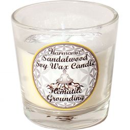Harmonia Soy Gem Votive Candle - Grounding Hematite (Pack of 6)