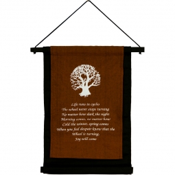 Small Cotton Banner - Tree of Life (each)