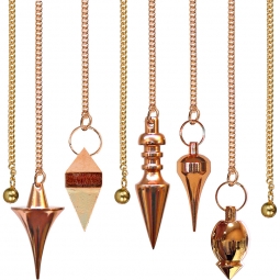 Metal Pendulum Pro Assorted shapes Copper (each)
