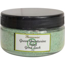 Gemstone Sand Jar 180 gr - Green Aventurine (Each)