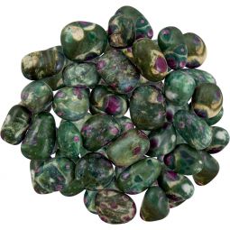 Tumbled Stones Ruby Zoisite (1 lb)