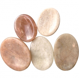 Worry Stones Moonstone (pack of 12)