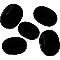Worry Stones Black Agate (Pack of 12)