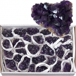 Druzes by the Flat Grade A+ Amethyst (3.0 lbs~3.5 lbs)