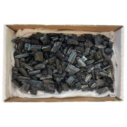 Crystal Points by the Flat  Natural Black Tourmaline (3 lbs flat)