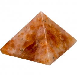 Gemstone Pyramid - Sunstone (Each)
