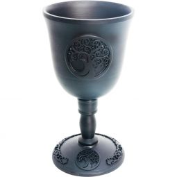 Cast Iron Goblet - Tree of Life  (Each)
