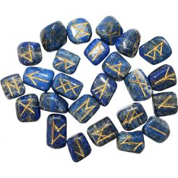 Gemstone Rune Set Lapis (Each)