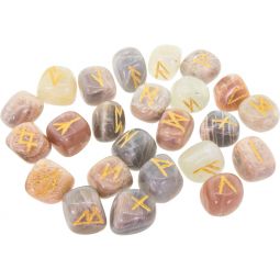 Gemstone Rune Multi Moonstone (Each)