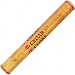 Hem Hexagonal Pack Incense 20 gr Cedar  (pack of 6)