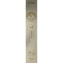Herb & Earth Incense 20 sticks - Vanilla (Pack of 12)