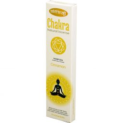 Nitiraj Natural Chakras Incense - Solar Plexus Chakra (Pack of 6)