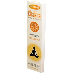 Nitiraj Natural Chakras Incense - Sacrum Chakra (Pack of 6)