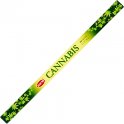 Hem Square Pack Incense 8 gr Cannabis (pk 25)