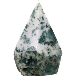 Gemstone Polished Top Points by the Flat - Tree Agate (3-5lbs)