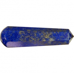 Gemstone Faceted Massage Wand - Lapis (Each)