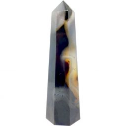 Gemstone Obelisk 3-4 in - Dentritic Agate (Each)