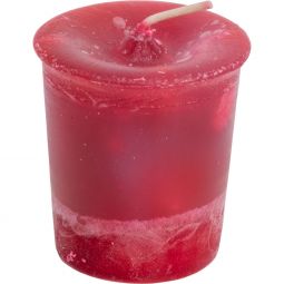 Chakra Votive candle Root-Red (box of 18)