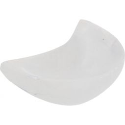 Selenite Offering Bowl Small - Moon (Each)