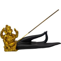 Polyresin Incense Holder - Ganesha Mudra Hand (Each)