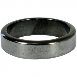Hematite Ring Plain Band Magnetic (Pk 50)