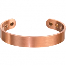 Magnetic Copper Bracelet - Plain - Antique Copper (Each)