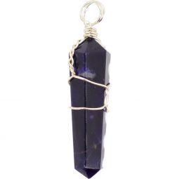 Wire Wrapped Point Pendant - Sodalite (Pack of 5)