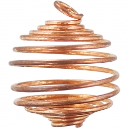 Tumbled Stone Cage Empty Copper (pack of 6)