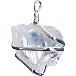 Wire Wrapped Point Pendant - Apophyllite (Each)
