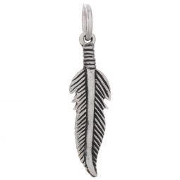 Feather Charm Native Pendant