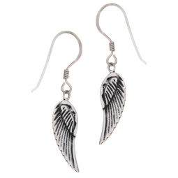 Plain Angel Wing Earrings