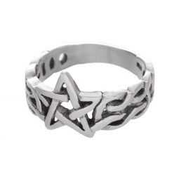 Weaved Pentacle Ring - Size 10