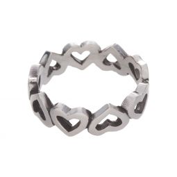Band of Hearts Ring - Size 6