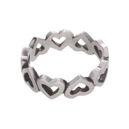 Band of Hearts Ring - Size 10