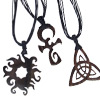 Wood Pendants