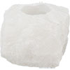T-Light Holder  Rough Clear Quartz (Each)