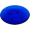 5-inch Round Art Glass Candle Base   Cobalt Blue (