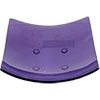 5-inch Square Art Glass Candle Base   Purple (each