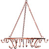 Windchimes 24 Hooks Hanging Copper Display  (each)
