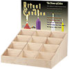 Mini Ritual Candles  Empty Wood Display  (each)