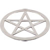 Altar Ritual Tool  Metal Pentacle  (each)