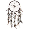 Dreamcatcher Tiger Eye Beads Spiral Web Brown (eac